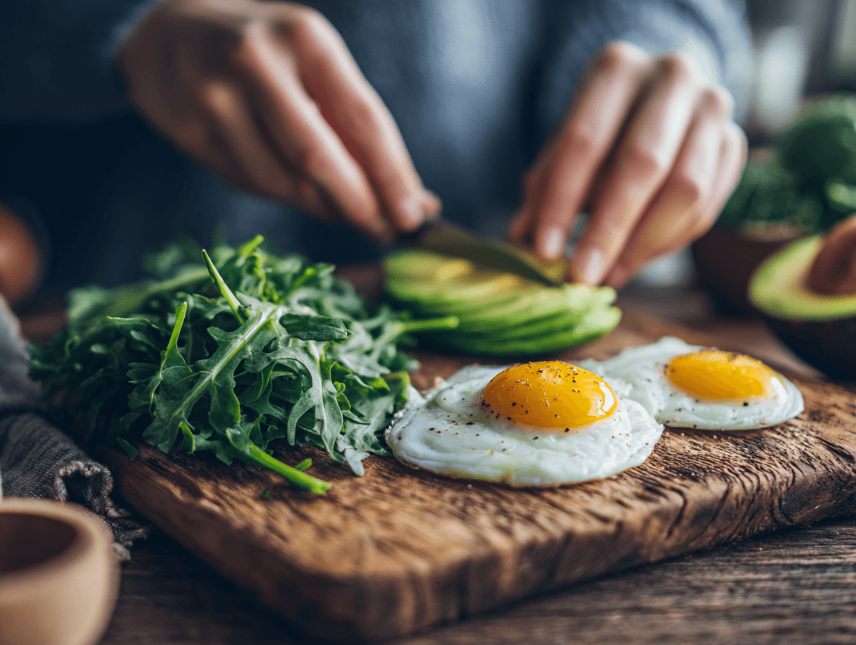 Healthy foods supporting metabolic health and thyroid function