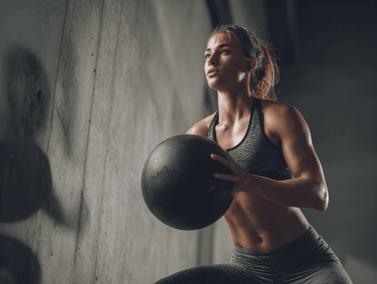Person strength training in natural light, illustrating the muscle adaptation behind delayed onset soreness